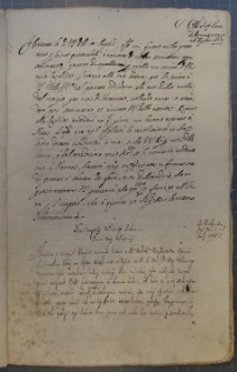 List Andrzeja Leszczyńskiego do Królewicza [Karola Ferdynanda], 26 VII 1653 r.