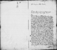 Zapis aktu inwentarza majętności Masalany należącej do Franciszka Jelskiego