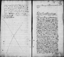 Zapis listu podawczego Władysława Hrehorewicza