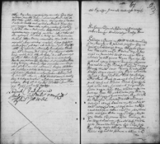 Zapis przywileju króla Stanisława Augusta Poniatowskiego na generalstwo dla Antoniego Weryly