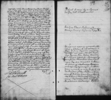 Zapis dekretu w sprawie między Stefanem Alexandrowiczem a Hieronimem Szemuthem oraz Adamem i Joanną Alexandrowiczami