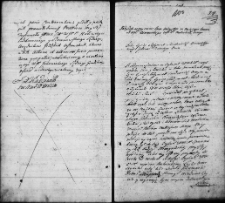 Zapis listu na przyznanie prawa wieczystego między Ludwikiem Kiersnowskim a Pawłem i Katarzyną z Kiersnowskich Mokrskimi