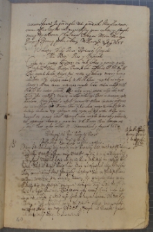 List Andrzeja Leszczyńskiego do podkomorzego gostyńskiego [Władysława Konstantego Wituskiego], 9 VIII 1653 r.