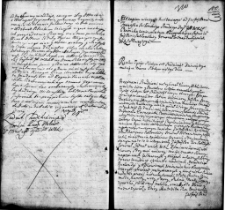 Zapis wieczysty kwitacyjny między Franciszkiem Jabłońskim a Konstancją z Bułcharynów Jabłońską