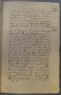 List Andrzeja Leszczyńskiego do NN opata, 15 VIII 1653 r.