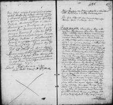 Zapis dekretu w sprawie między Stanisławem i Różą Raykiewiczami a Józefem, Antonim, Nikodemem i Tadeuszem Krukowiczami