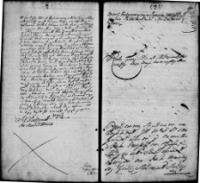 Zapis dekretu w sprawie między Augustem i Ludwikiem Nowackimi a Aleksandrem i Eleonorą z Hutorowiczów Sobotkowskimi