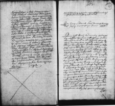 Zapis dekretu w sprawie między Rozalią Wilczewską a Ignacym Horodeńskim