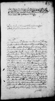 Zapis aktu zastawnego w sprawie między Abrahamem i Zofią z Koryckich Baranowskimi a Filipem Bohuszem
