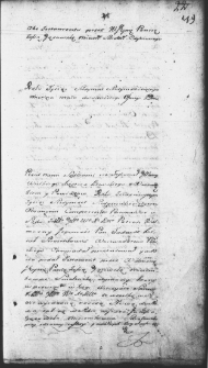 Zapis aktu testamentu Zofii Gąsowskiej
