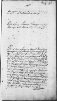 Akt zapisu wieczystego między Józefem Kirkorem a Teodorem Zajączkowskim