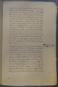 List Andrzeja Leszczyńskiego do księdza jawornickiego, 12 XII 1653 r.