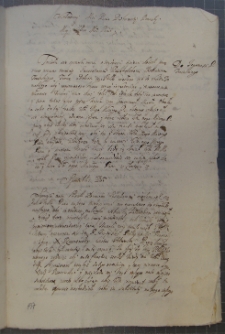 List Andrzeja Leszczyńskiego do podkomorzego pomorskiego [Michała Trzcińskiego], 17 V 1654 r.