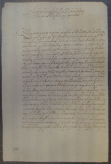 List Andrzeja Leszczyńskiego do Bogusława Leszczyńskiego, bdd. i m 1654 r.