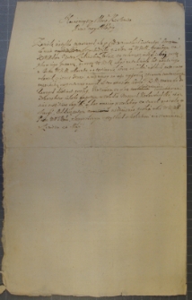 List Andrzeja Leszczyńskiego do Karola Ferdynanda, 21 V 1654 r. (drugi list do K.F. pod tą samą datą)