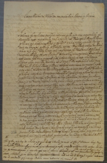 List Andrzeja Leszczyńskiego do braci szlachty, bdd. i m. 1654 r.