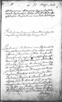 Akt przyznania obligacyjnego zapisu między Tadeuszem i Józefem Przesieckimi