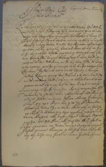 List Andrzeja Leszczyńskiego do Andrzeja Trzebickiego, 15 V1654 r.