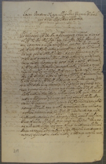 List Andrzeja Leszczyńskiego do Janusza Radziwiłła, 1 V 1654 r.