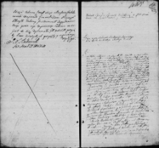 Zapis dekretu w sprawie między Jakubem i Teodorem Zabiełło a Tadeuszem i Józefem Korsakami