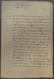 List Andrzeja Leszczyńskiego do cesarza Ferdynanda III, Warszawa 7 VII 1654 r.