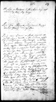 Akt listu na przyznanie między Józefem a Marianną Staniewskimi