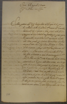 List Andrzeja Leszczyńskiego do opata NN, Skierniewice 15 VIII 1654 r.