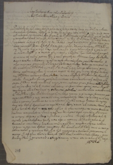 List Andrzeja Leszczyńskiego do Andrzeja Trzebickiego, Łowicz 20 V 1654 r.