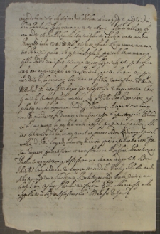 Kredens Marcjana Wituskiego dla Samuela Miłosławskiego 17 IX 1653 r.