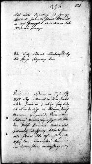 Akt listu prywatnego od Ignacego Kołkowskiego do Franciszka Kaciuciewicza