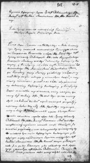 Akt prawa wieczystego donacyjnego oraz wlewkowego zapisu między Pawłem Staniewiczem a Ignacym Wincentym Chełchowskim