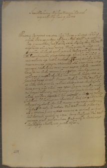 List Andrzeja Leszczyńskiego do wojewody kijowskiego [Stanisława Potockiego], bd. i m. [1654 r.]