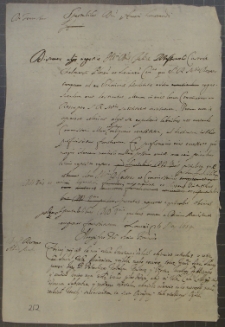 List Andrzeja Leszczyńskiego do NN przyjaciół, 26 V 1654 r.