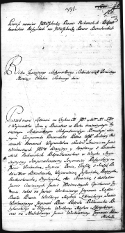 Proces w sprawie między Bazylim i Konstancją z Brzostowskich Kochowskimi a Teofilą z Radziwiłłów Brzostowską