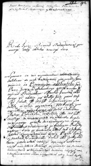 Dekret w sprawie między Józefem Dąbrowskim, Józefem i Władysławem Szadurskimi, Józefem, Piotrem, Stanisławem i Antonim Kleczkowskiomi