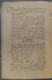 List Andrzeja Leszczyńskiego do p. Kasperskiego, Łowicz 1 IX 1653 r.