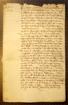 List kasztelana gdańskiego Jana Kostki do kapituły warmińskiej w sprawie szkód poczynionych przez landsknechtów i ukarania winnych