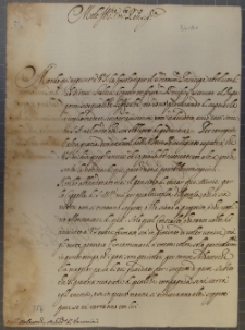 List Kardynała de Torres do Tobiasza Małachowskiego, Rzym 3 IV 1630 r.