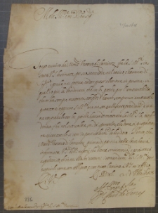 List Kardynała de Torres do Tobiasza Małachowskiego, Rzym 21 X 1628 r.