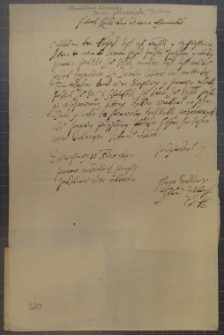 List Stanisława Zadorskiego do Pawła Makowskiego, Warszawa 15 X 1647 r.