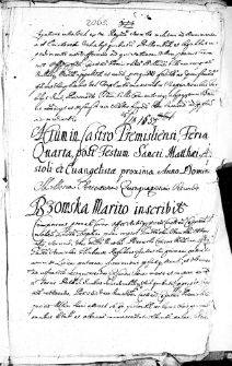 Brzowska martio inscribit