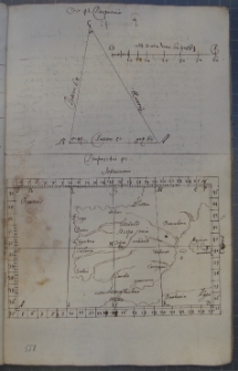 Mapa Hiszpanii zawarta w rękopisie: Duo scripta matematico-phisica, [poł. XVII w.]