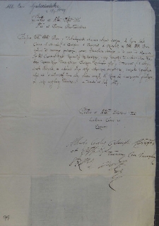 List Alberta Karola Galańskiego kanonika jarosławskiegoi do Marcjana Wituskiego z 25 VII 1649 r.