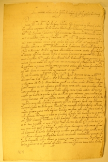 Dekret biskupa łuckiego Andrzeja Gembickiego, w kwestii ważności małżeństwa Aleksandra Ludwika Radziwiłła i Katarzyny Tyszkiewiczówny, 9 VII 1642 r.