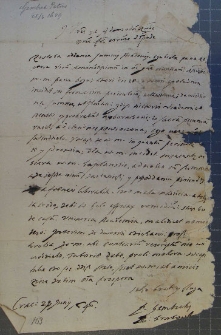 List Piotra Gembickiego do Marcjana Wituskiego z 28 VI 1649 r.