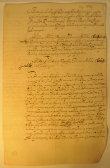Biskupi list powszechny Mateusza Lubieńskiego, 12 XI 1643 r.