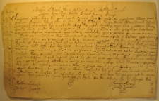 Biskupi list powszechny Mateusza Lubieńskiego, 24 IV 1649 r.