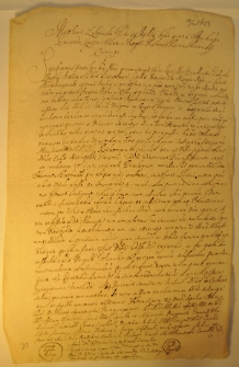 Biskupi list powszechny Mateusza Lubieńskiego, 18 XII 1653 r.